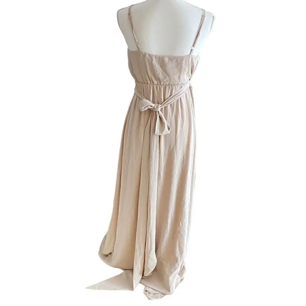 Show Me Your MuMu Wrap Gown Size Small - Picture 4 of 5